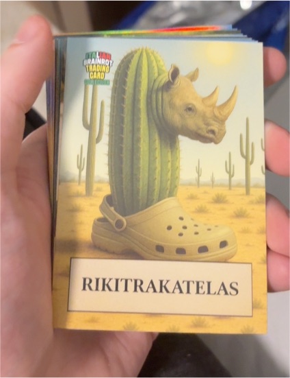 2025 Italian Brainrot Rikitrakatelas — front