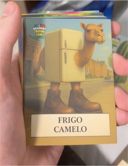 2025 Italian Brainrot #134 Frigo Camelo — front