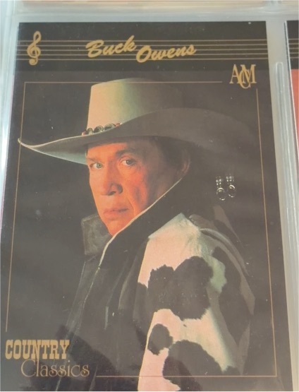 1992 Collect-A-Card Country Classics #7 Buck Owens — front