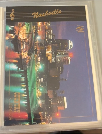 1992 Collect-A-Card Country Classics #99 Nashville — front