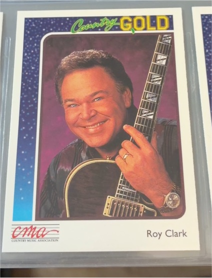 1992 Sterling CMA Country Gold #88 Roy Clark — front