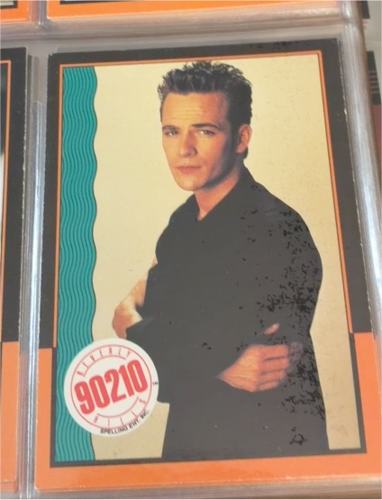 1991 Topps Beverly Hills 90210 #45 Luke Perry Dylan McKay — front