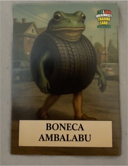 2025 Italian Brainrot #135/162 Boneca Ambalabu — front