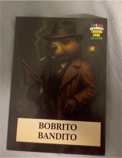 2025 Khadou Italian Brainrot Bobrito Bandito — front
