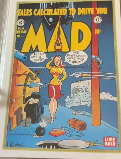 1992 Lime Rock MAD Magazine #4 April-May 1953 — front
