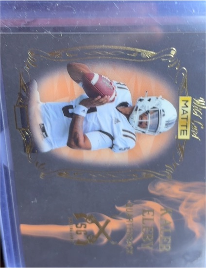 2022 Wild Card Matte #SG-5 Kaleb Eleby Smoking Guns — front