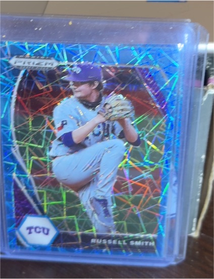 2021 Panini Prizm Draft Picks #PDP51 Russell Smith — front