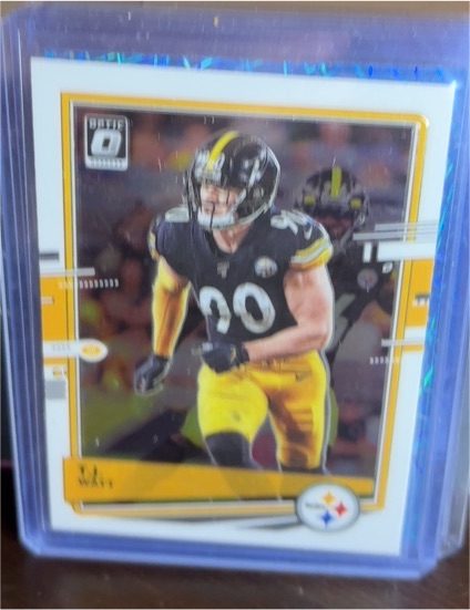 2020 Donruss Optic #85 T.J. Watt — front