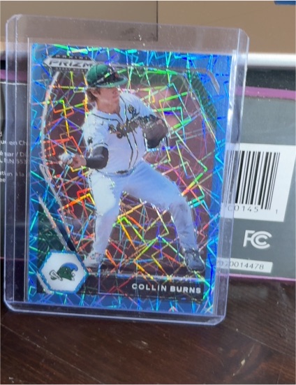 2021 Panini Prizm Draft Picks #PDP167 Collin Burns — front