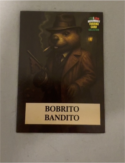 2025 Italian Brainrot Bobrito Bandito — front