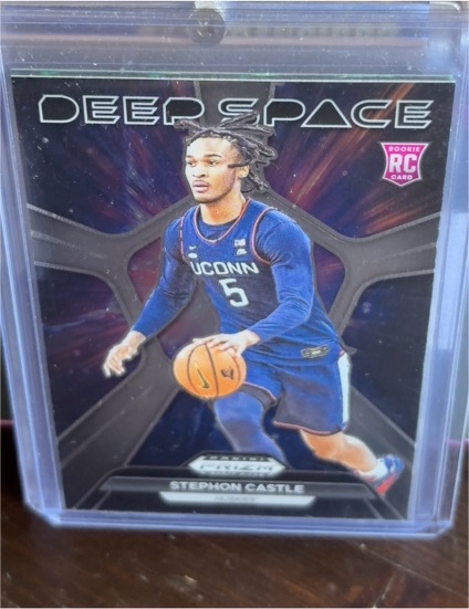2024 Panini Prizm Draft Picks Deep Space #15 Stephon Castle — front