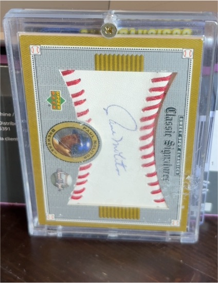 2002 Upper Deck Sweet Spot Classics Classic Signatures Don Mattingly — front