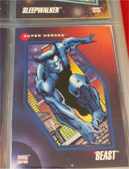 1992 Impel Marvel Universe Series 3 #6 Beast — front