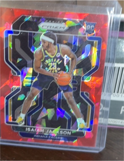 2021-22 Panini Prizm #309 Isaiah Jackson — front