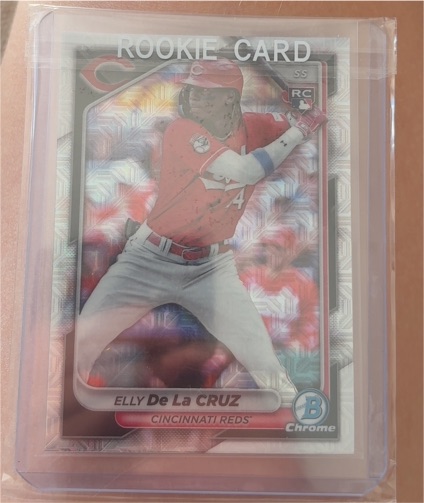 2024 Bowman Chrome #22 Elly De La Cruz — front