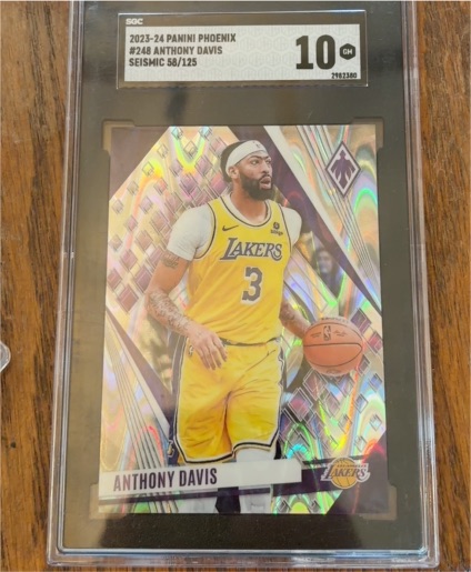 2023-24 Panini Phoenix #248 Anthony Davis Seismic — front