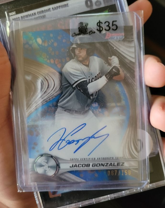 2024 Bowman's Best #B24-JG Jacob Gonzalez — front
