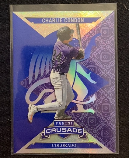 2025 Panini Crusade #87 Charlie Condon — front