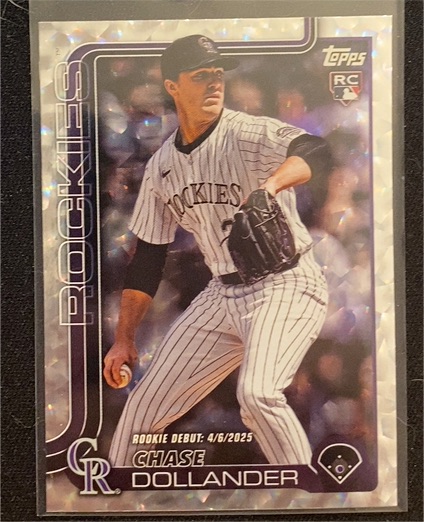 2025 Topps Update #US259 Chase Dollander — front