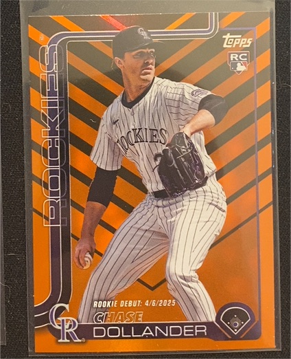 2025 Topps Update #US259 Chase Dollander — front