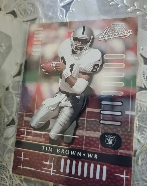 2001 Playoff Absolute Memorabilia #69 Tim Brown — front