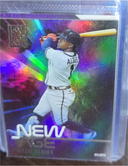 2022 Panini Capstone #NA-11 Ozzie Albies New Age — front