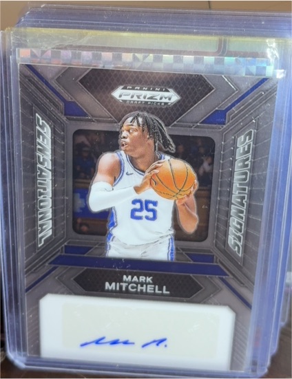 2024 Panini Prizm Draft Picks Sensational Signatures #SS-MKM Mark Mitchell — front