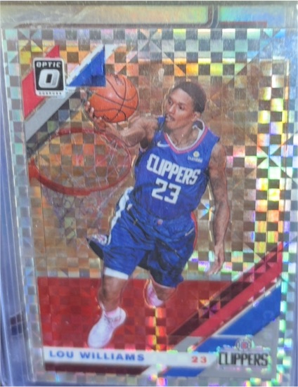 2019-20 Panini Donruss Optic #10 Lou Williams — front