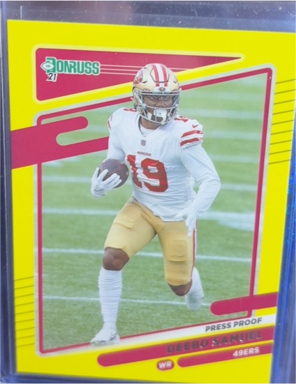 2021 Panini Donruss #55 Deebo Samuel — front