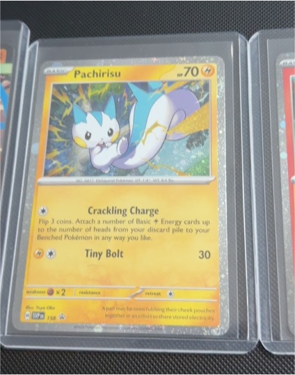 2024 Pokémon SV: Scarlet & Violet Promo #158 Pachirisu — front