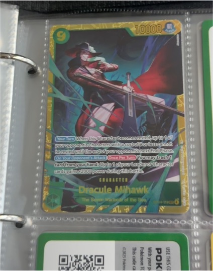 2026 One Piece TCG OP14-119 Dracule Mihawk — front