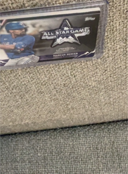 2021 Topps Update #ASGP-MSE Marcus Semien MLB All-Star Game Sleeve Logo Patch — front