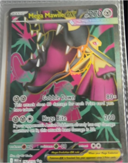 2016 Pokémon Mega Mawile EX 162/132 Me01 — front