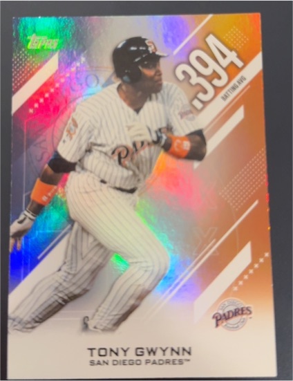 2026 Topps Series 2 Crooked Numbers #CN-21 Tony Gwynn — front