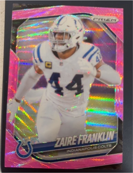 2024 Panini Prizm #124 Zaire Franklin — front