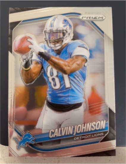 2025 Panini Prizm #111 Calvin Johnson — front