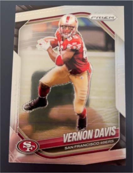2025 Panini Prizm #39 Vernon Davis — front