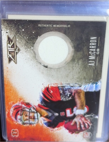 2014 Topps Fire #FR-AM AJ McCarron — front