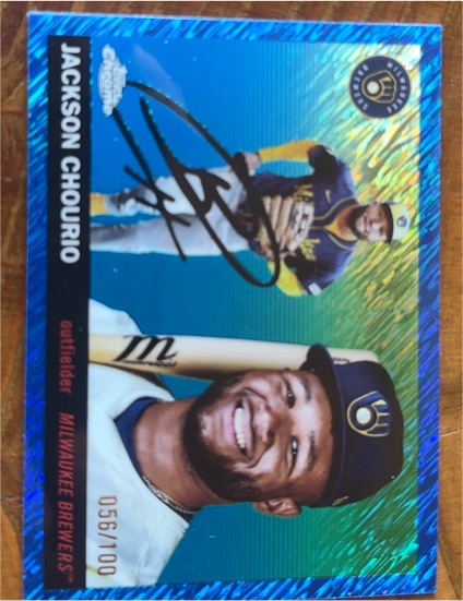 2025 Topps Chrome Platinum #16 Jackson Chourio — front