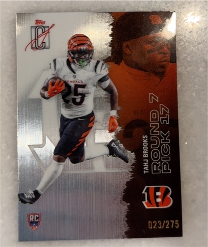 2025 Topps Signature Class #177 Tahj Brooks — front