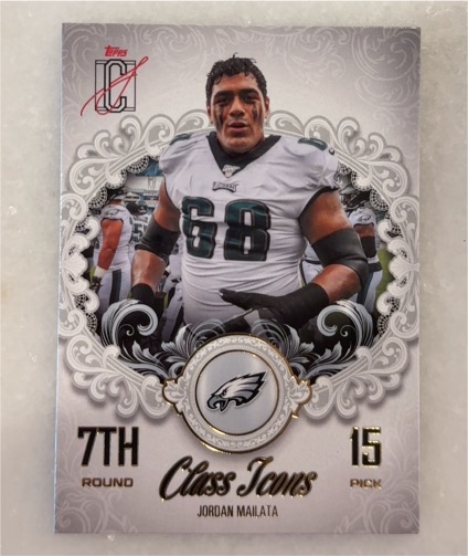 2025 Topps Signature Class #CI-14 Jordan Mailata — front
