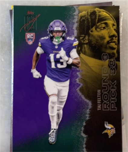 2025 Topps Signature Class #134 Tai Felton — front