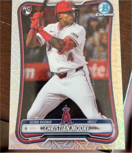 2026 Bowman Chrome #99 Christian Moore — front