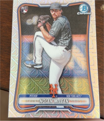2026 Bowman Chrome #85 Nolan McLean — front