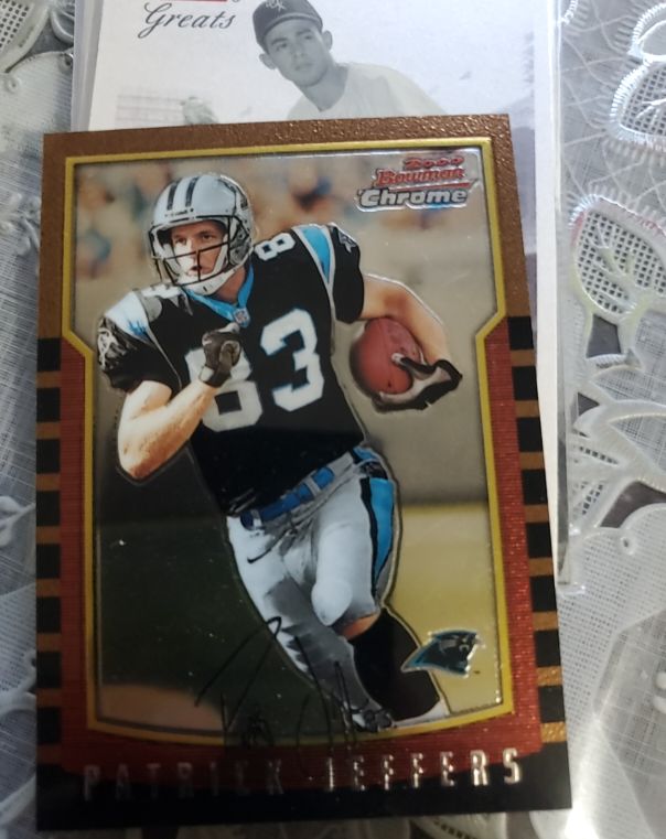 2000 Bowman Chrome #19 Patrick Jeffers — front