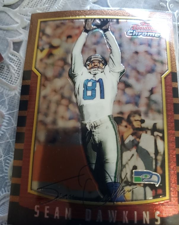 2000 Bowman Chrome #64 Sean Dawkins — front