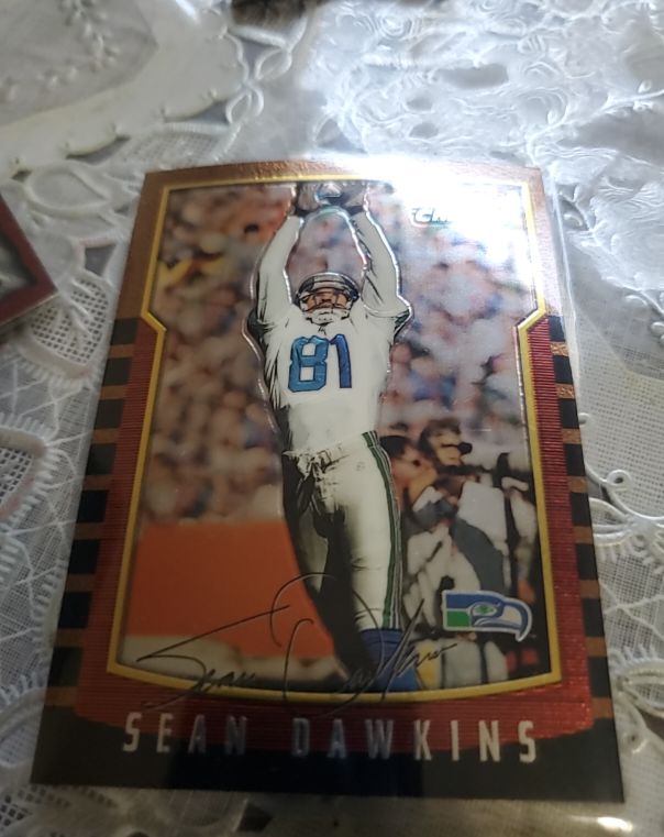 2000 Bowman Chrome #64 Sean Dawkins — front