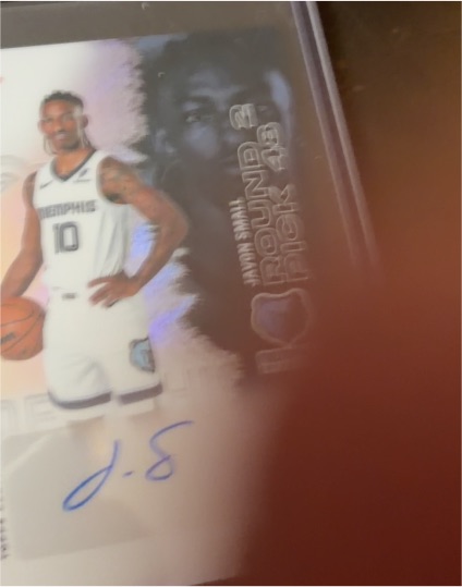 2025-26 Topps Signature Class Javon Small Rookie Auto — front