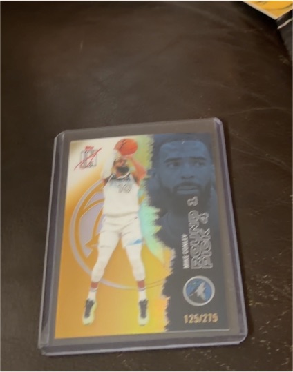 2021-22 Panini Illusions Operation Detonation Orange #10 Evan Mobley — front