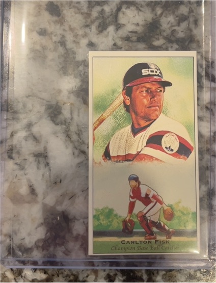 2011 Topps Kimball Champions Mini #KC-53 Carlton Fisk — front